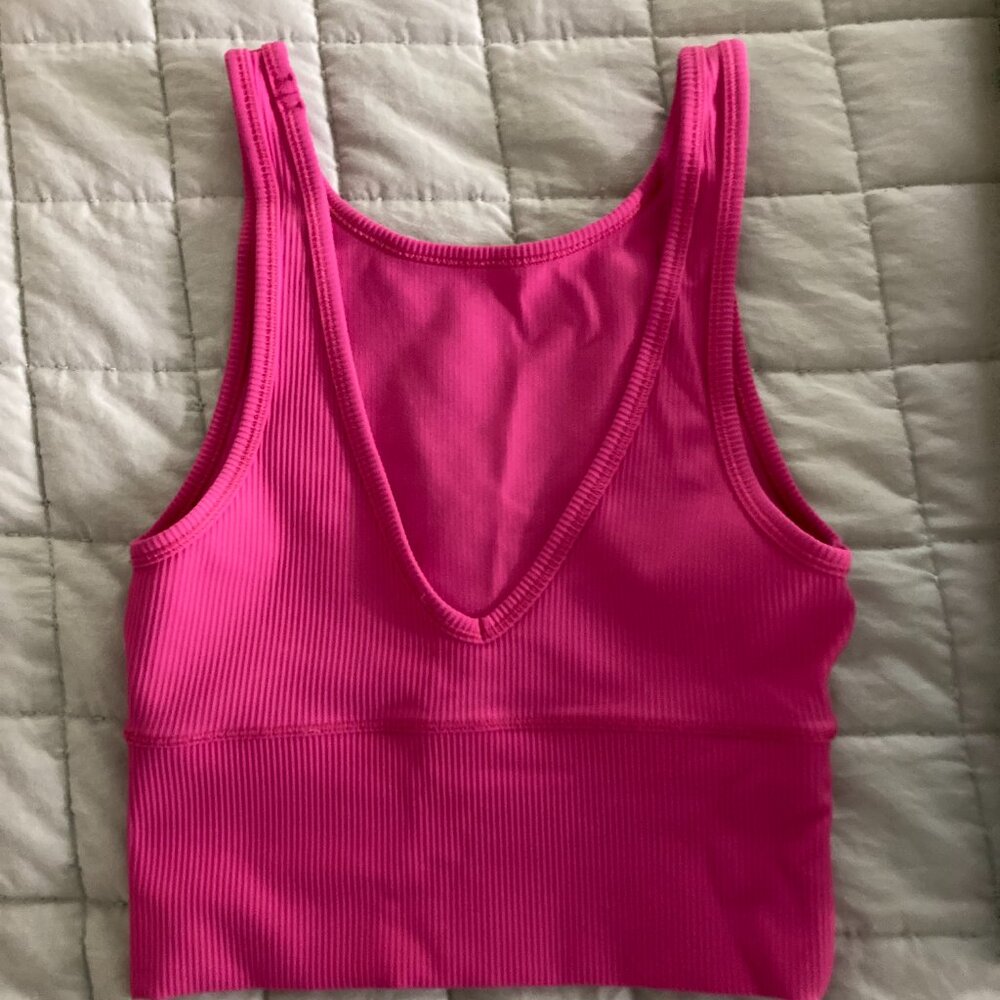Lululemon Power Pivot Ribbed Tank